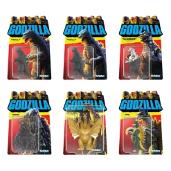 Super7 Toho Reaction Figures Wave 2 - Set Of 6| Godzilla