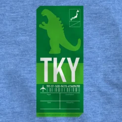 Super7 Toho T-Shirt - Godzilla Ticket| Godzilla