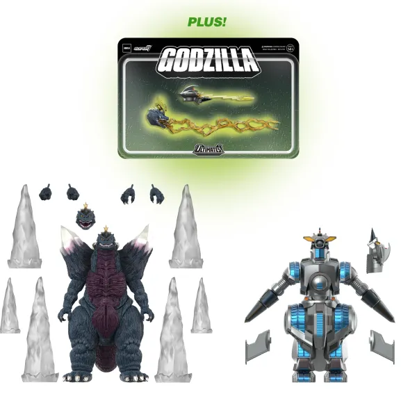 Super7 Toho Ultimates! Wave 4 - Spacegodzilla & M.O.G.U.E.R.A.| Godzilla