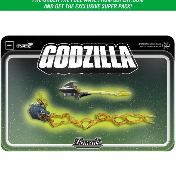 Super7 Toho Ultimates! Wave 4 - Spacegodzilla & M.O.G.U.E.R.A.| Godzilla