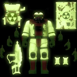 Super7 Toxic Crusader Ultimates! Wave 04 (Nycc) - Radiation Ranger (Glow)| Toxic Avenger & Toxic Crusaders