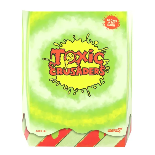Super7 Toxic Crusader Ultimates! Wave 04 (Nycc) - Radiation Ranger (Glow)| Toxic Avenger & Toxic Crusaders