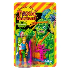Super7 Toxic Crusaders Reaction Figure - Headbanger| Toxic Avenger & Toxic Crusaders