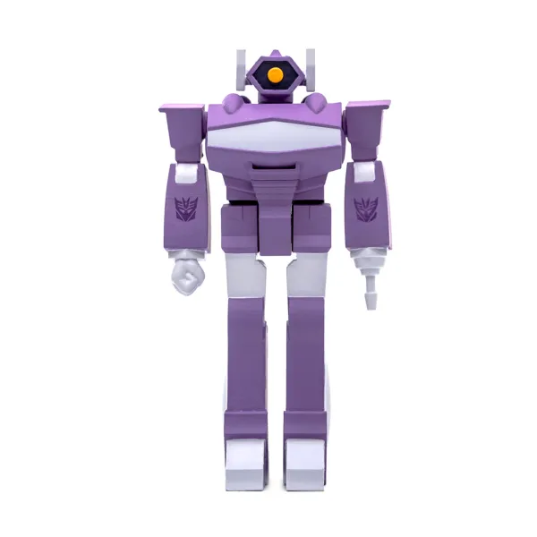 Super7 Transformers Reaction Figure Wave 2 - Shockwave| Transformers