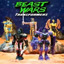 Super7 Transformers Reaction Figures Wave 7 Beast Wars - Set Of 5| Transformers