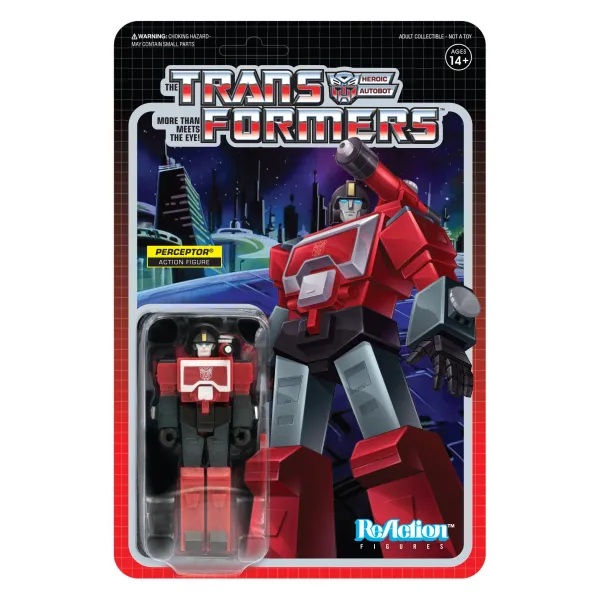 Super7 Transformers Reaction Wave 3 - Perceptor| Transformers