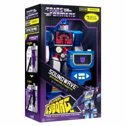 Super7 Transformers Super Cyborg -Soundwave (G1 Full Color)| Transformers