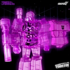 Super7 Transformers Super Cyborg - Megatron (Purple Grid)| Transformers