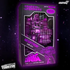 Super7 Transformers Super Cyborg - Megatron (Purple Grid)| Transformers