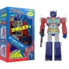Super7 Transformers Super Cyborg - Optimus Prime (Clear Red / Blue)| Transformers