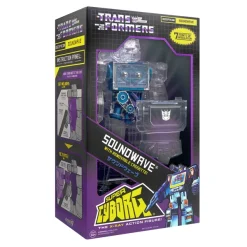 Super7 Transformers Super Cyborg -Soundwave Clear (Nycc 2020)| Transformers
