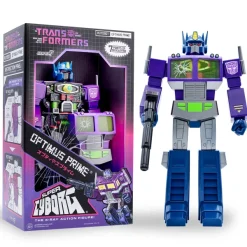 Super7 Transformers Super Cyborg - Optimus Prime (Shattered Glass Purple)| Transformers