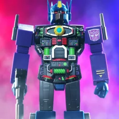 Super7 Transformers Super Cyborg - Optimus Prime (Shattered Glass Purple)| Transformers