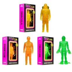 Super7 Universal Monsters Reaction Luminators - Full Set| Universal Monsters