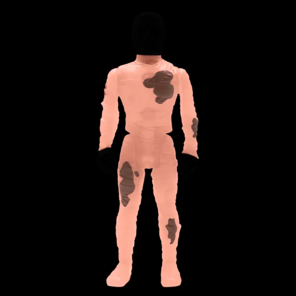 Super7 Universal Monsters Reaction Figure - The Mummy (Glow-In-The-Dark Costume Colors)| Universal Monsters