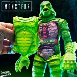 Super7 Universal Monsters Super Cyborg - Creature From The Black Lagoon (Full Color)| Universal Monsters