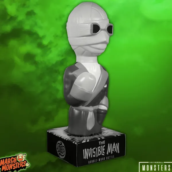 Super7 Universal Monsters Super Soapies Wave 4 - Invisible Man (Silver Screen)| Universal Monsters