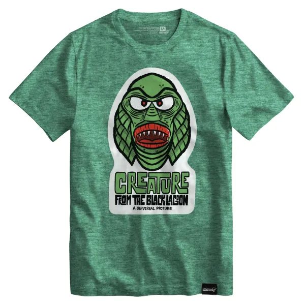 Super7 Universal Monsters T-Shirt - Freakyfaces Creature From The Black Lagoon| Universal Monsters
